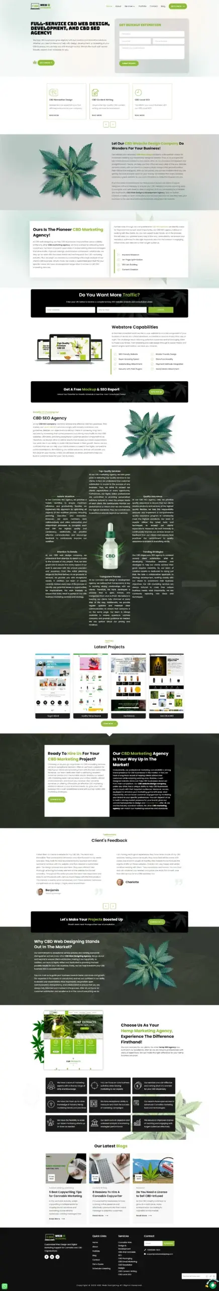 cbd web designing