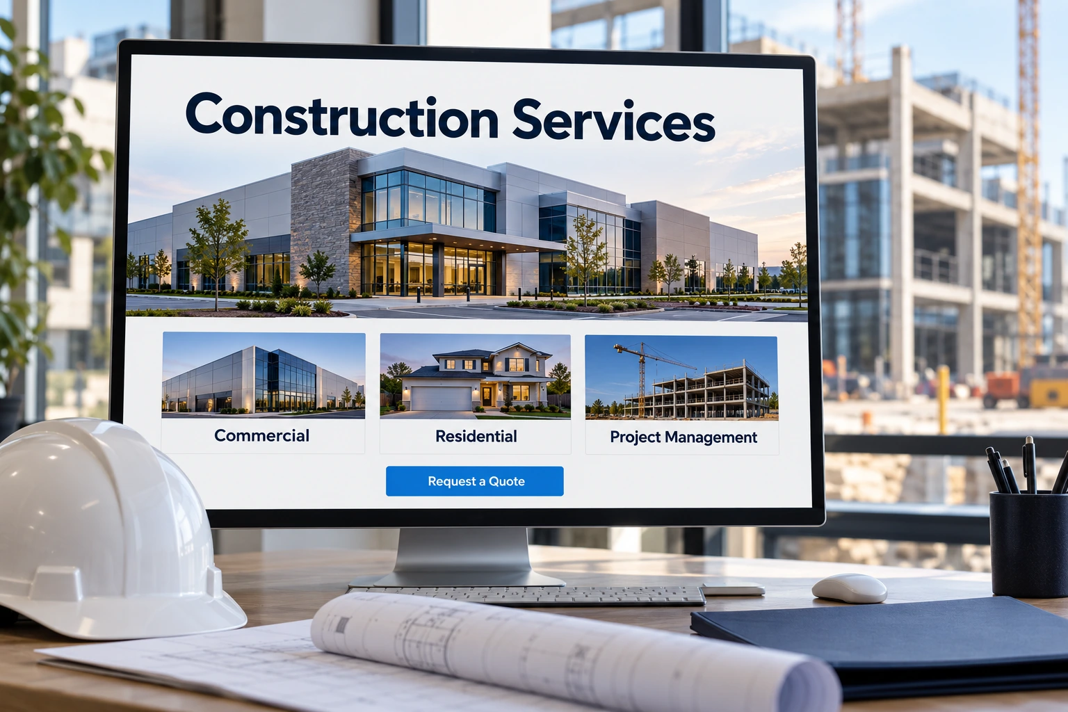 Construction & Architecture Website Design and Development Built Around Your Projects