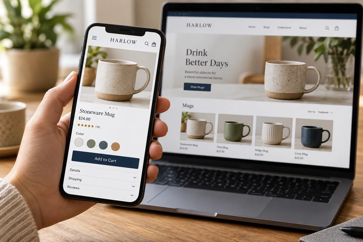 Modern E-Commerce Web Design That Supports Clear Customer Decisions