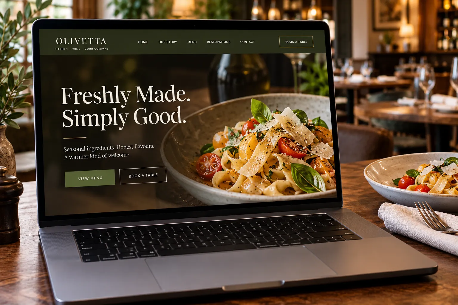 Custom Web Design & Development for Food and Beverage Businesses