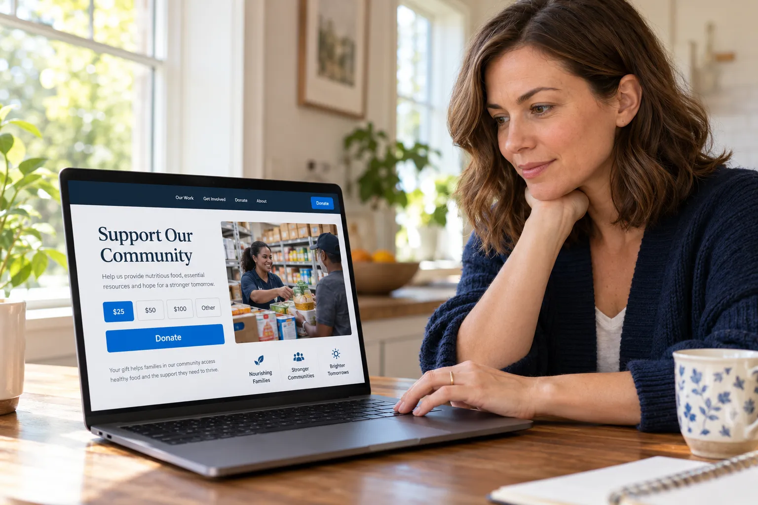 Donation and Fundraising Website Features