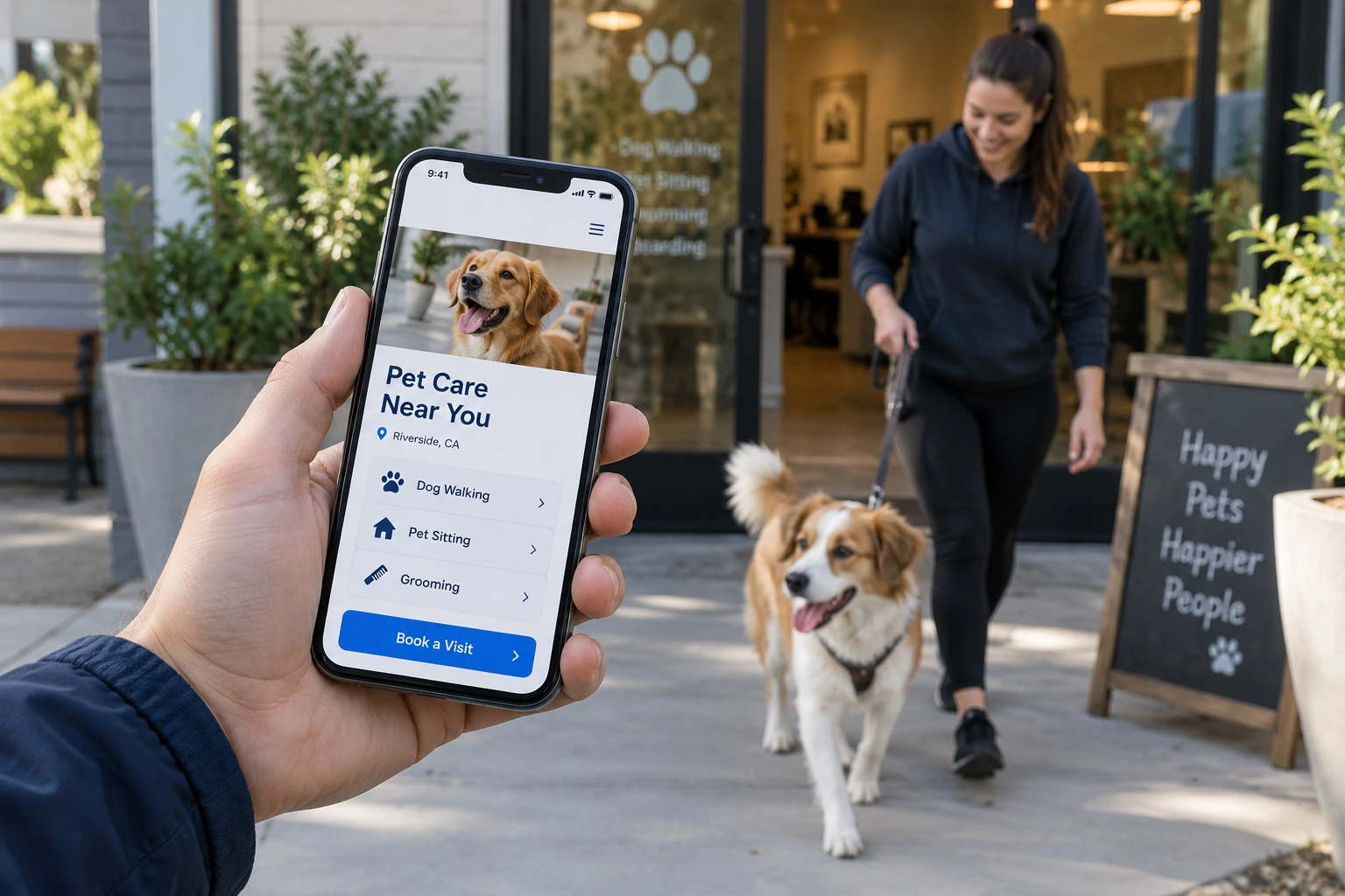 Pet Service Website Design and Development for Growing Businesses