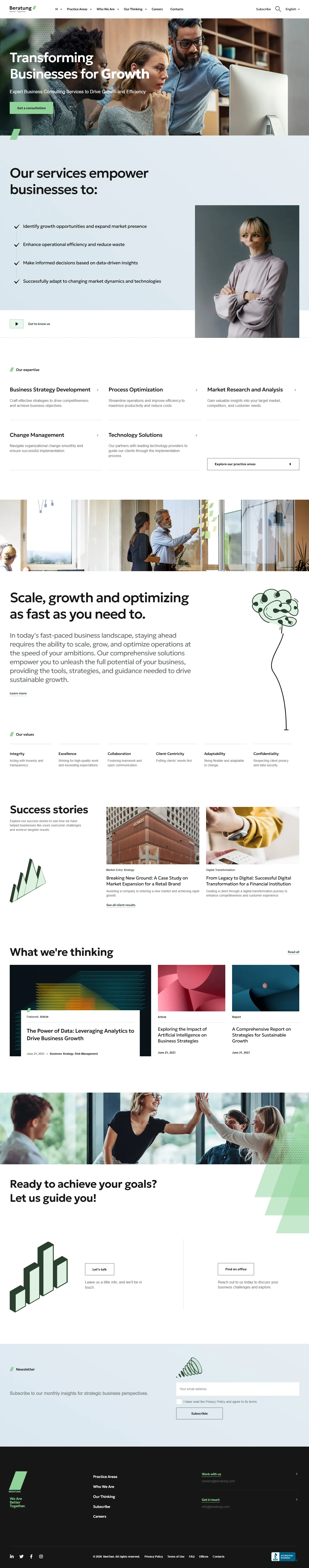 SEO for Financial Services website