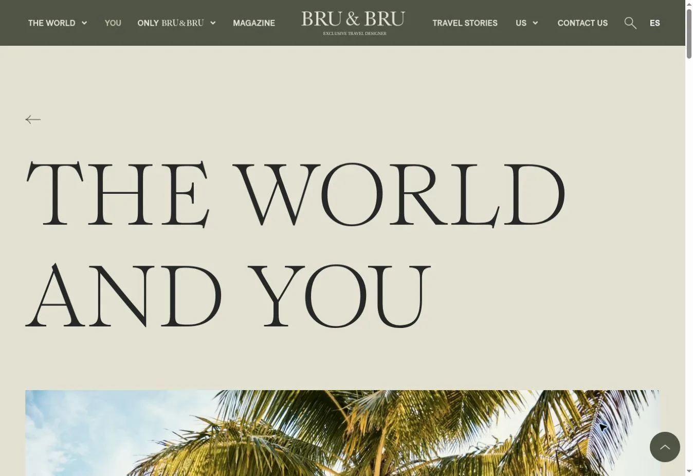 BRU&BRU The World and You editorial page