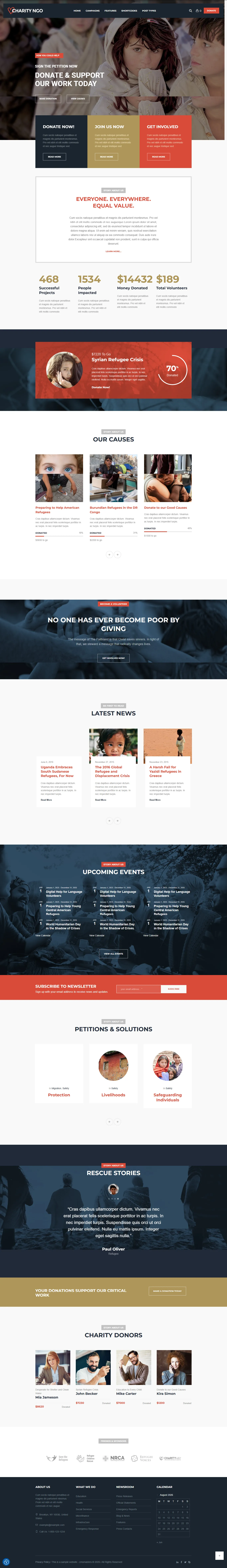 NGO Website Design and Development