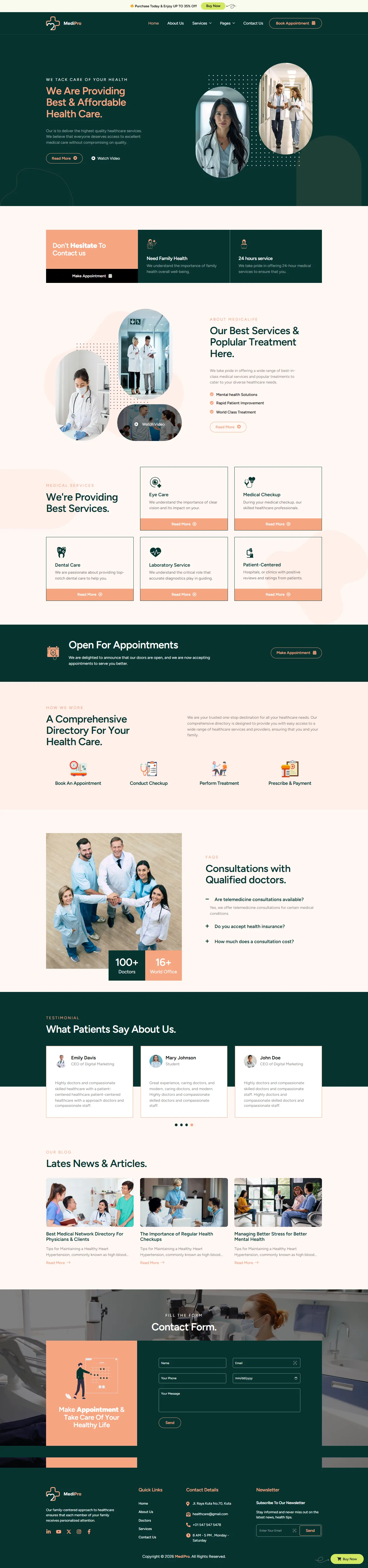 SEO for Hospitals
